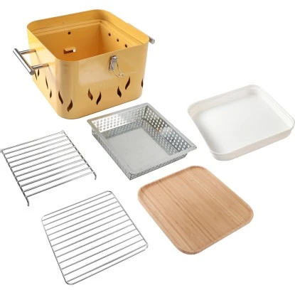 Tragbarer Grill Im Retrostyle 8 Tragbarer Grill Im Retrostyle – Bild 8