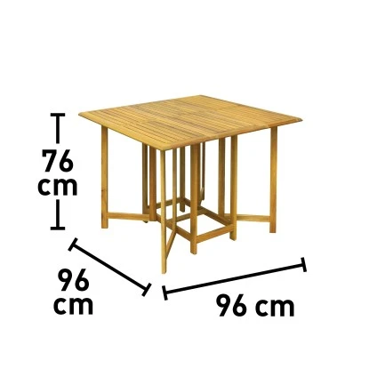 Balkonset Managua FSC® Teakoptik 5-teilig 8 Balkonset Managua FSC® Teakoptik 5-teilig – Bild 8