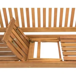 Indoba® Gartenbank 3-Sitzer Mit Klapptisch Sun Flair FSC® -Gartengeschäft 105212 11001300 12