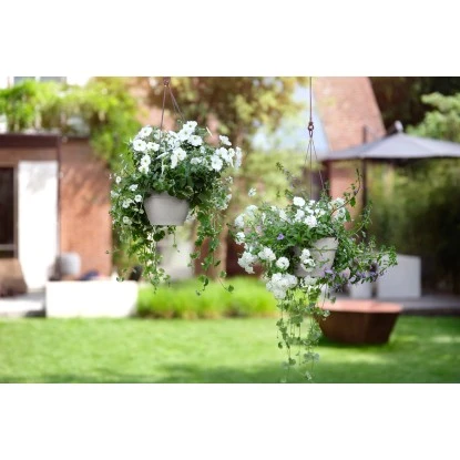 Elho Hängeampel Vibia Campana Ø 26 Cm X 18 Cm Living Beton 3 Elho Hängeampel Vibia Campana Ø 26 Cm X 18 Cm Living Beton – Bild 3