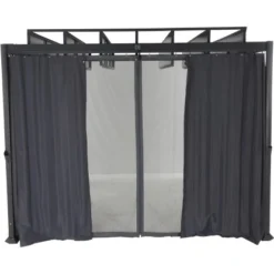 Siena Garden Seitenteile Florenz Für Pavillon Grau 300 Cm X 216 Cm -Gartengeschäft 1240670 1346 J22418 4