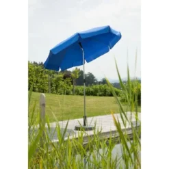 Schneider Sonnenschirm Locarno Royalblau Ø 200 Cm -Gartengeschäft 144012 2630 6