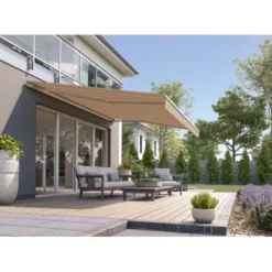 Wismar Gelenkarmmarkise Classic 600 Cm X 400 Cm Beige -Gartengeschäft 146768 2354 AB 04