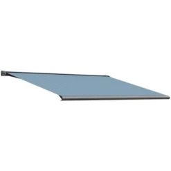 Wismar Kassettenmarkise S-Compact 550 Cm X 300 Cm Blau-Grau