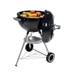 Weber Holzkohle-Kugelgrill Classic Kettle Ø 47 Cm Schwarz 13 Weber Holzkohle-Kugelgrill Classic Kettle Ø 47 Cm Schwarz -Gartengeschäft 1523778 A01