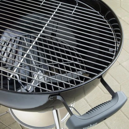 Weber Holzkohle-Kugelgrill Classic Kettle Ø 47 Cm Schwarz 5 Weber Holzkohle-Kugelgrill Classic Kettle Ø 47 Cm Schwarz – Bild 5