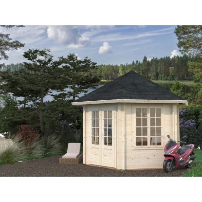 Palmako Holz-Pavillon Hanna 303 Cm X 227 Cm FSC® 2 Palmako Holz-Pavillon Hanna 303 Cm X 227 Cm FSC® – Bild 2