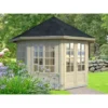 Palmako Holz-Pavillon Veronica 7 Natur Unbehandelt 337 Cm X 337 Cm