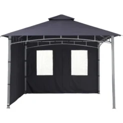 Tepro Seitenteil-Set Lehua/Waya Dunkelblau 2 Stück -Gartengeschäft 168824 2400 10