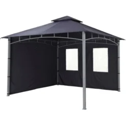 Tepro Seitenteil-Set Lehua/Waya Dunkelblau 2 Stück -Gartengeschäft 168824 2400 9