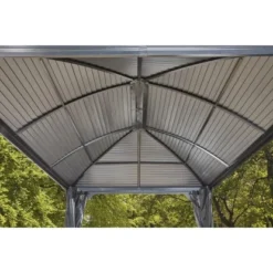 Sojag Aluminium-Pavillon Moreno 10 X 14 Anthrazit 298 Cm X 423 Cm X 283 Cm -Gartengeschäft 1741 sj04400 monaco10x14 4