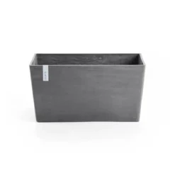 Ecopots Pflanztopf Paris Grau 80 Cm X 38 Cm X 40 Cm