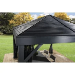 Sojag Aluminium Pavillon South Beach 12 X 12 Anthrazit 363 Cm X 363 Cm X 310 Cm -Gartengeschäft 1 sj05500southbeach12x12 4
