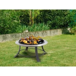 Tepro Feuerstelle Silver City 74 X 50 X 74 Cm (B X H X T) Schwarz/Edelstahl 6 Tepro Feuerstelle Silver City 74 X 50 X 74 Cm (B X H X T) Schwarz/Edelstahl -Gartengeschäft 2081834 24001