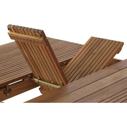 Siena Garden Ausziehtisch Falun Beige 150/175/200 Cm X 100 Cm X 74 Cm FSC® 13 Siena Garden Ausziehtisch Falun Beige 150/175/200 Cm X 100 Cm X 74 Cm FSC® – Bild 13