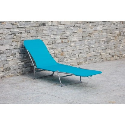 Sonnenliege Textilene Türkis 1 Sonnenliege Textilene Türkis