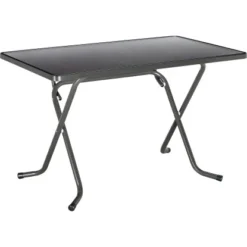 Scherenklapptisch Primo Eckig 110 Cm X 70 Cm Anthrazit