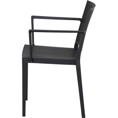 Siena Garden Lane Stapelsessel 56 Cm X 57 Cm X 80 Cm Anthrazit 6 Siena Garden Lane Stapelsessel 56 Cm X 57 Cm X 80 Cm Anthrazit – Bild 6