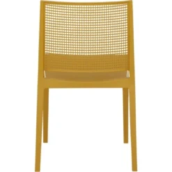 Siena Garden Square Stapelstuhl 56 Cm X 46 Cm X 80 Cm Mustard -Gartengeschäft 251930 1346 S 7