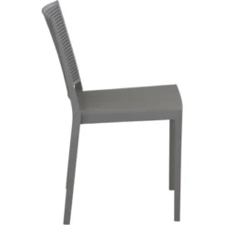 Siena Garden Square Stapelstuhl 56 Cm X 46 Cm X 80 Cm Grau -Gartengeschäft 251941 1346 S 8