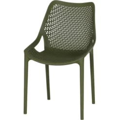 Siena Garden District Stapelsessel 50 Cm X 60 Cm X 81 Cm Olive