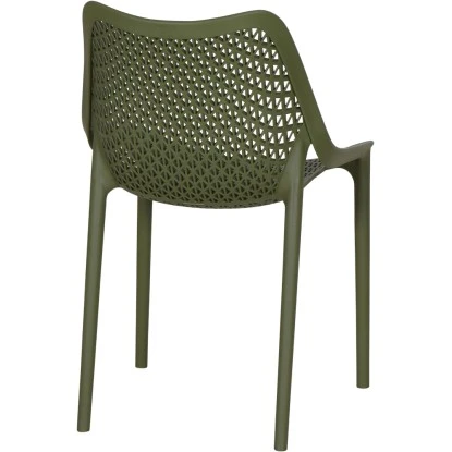 Siena Garden District Stapelsessel 50 Cm X 60 Cm X 81 Cm Olive 2 Siena Garden District Stapelsessel 50 Cm X 60 Cm X 81 Cm Olive – Bild 2