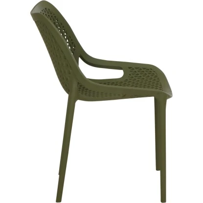 Siena Garden District Stapelsessel 50 Cm X 60 Cm X 81 Cm Olive 6 Siena Garden District Stapelsessel 50 Cm X 60 Cm X 81 Cm Olive – Bild 6