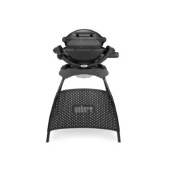 Weber Gasgrill Q 1000 Stand Mit 1 Brenner Und Aromaschienen Schwarz -Gartengeschäft 2567634 S02