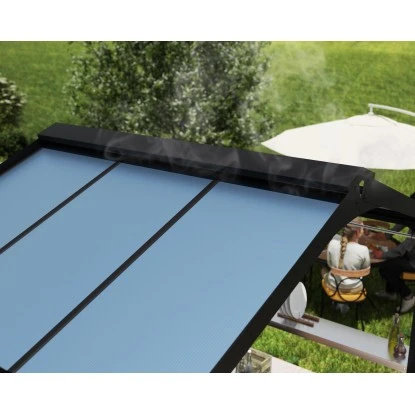 Palram - Canopia Bbq Gazebo Garden Austin 249 Cm X 284 Cm X 180 Cm Schwarz 6 Palram - Canopia Bbq Gazebo Garden Austin 249 Cm X 284 Cm X 180 Cm Schwarz – Bild 6