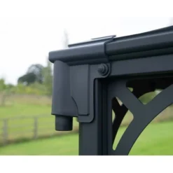 Palram - CanopiaPalermo 3 X 3 GartenPavillon Anthrazit Inkl. LED Set 16 Palram - CanopiaPalermo 3 X 3 GartenPavillon Anthrazit Inkl. LED Set -Gartengeschäft 2971539 6