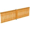 Skan Holz Brüstung Balkonschalung 335 X 96 Cm Fichte Eiche Hell