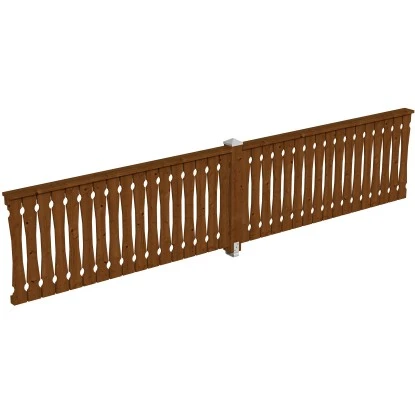 Skan Holz Brüstung Balkonschalung 465 X 96 Cm Fichte Nussbaum 1 Skan Holz Brüstung Balkonschalung 465 X 96 Cm Fichte Nussbaum