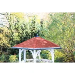 Skan Holz Regenrinnen-Set Für Pavillon Nice 4 Stahl Verzinkt U. Anthrazit -Gartengeschäft 2 zubehoer bild3 398294 01