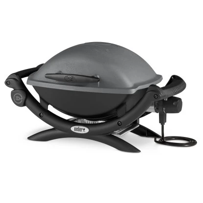 Weber Elektro-Tischgrill Q 1400 Dark Grey Mit 2.200 W 1 Weber Elektro-Tischgrill Q 1400 Dark Grey Mit 2.200 W