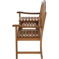 Siena Garden Pisa 3-Sitzer Bank Geölt Gestell Akazienholz FSC® -Gartengeschäft 316656 L19597 3