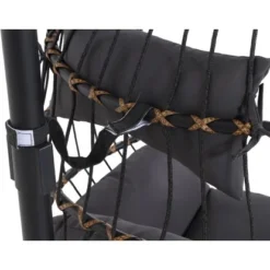 Siena Garden Salerno Hängekorb Schwarz - Natur Gestell Stahl 33 Siena Garden Salerno Hängekorb Schwarz - Natur Gestell Stahl -Gartengeschäft 316671 L19609 14