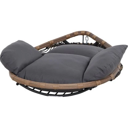 Siena Garden Salerno Hängekorb Schwarz - Natur Gestell Stahl 19 Siena Garden Salerno Hängekorb Schwarz - Natur Gestell Stahl – Bild 19