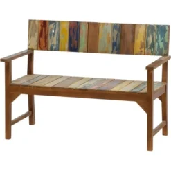 Siena Garden Palu 2er Bank Natur 124x60x90 Cm FSC®