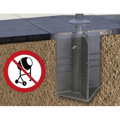 Siena Garden Bodenständer Earthbase Für Ampelschirme 2 Siena Garden Bodenständer Earthbase Für Ampelschirme – Bild 2