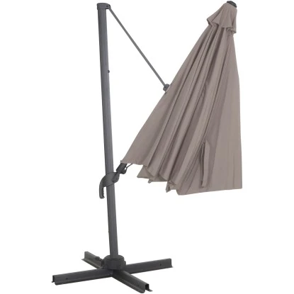 Siena Garden Ampelschirm Ø 350 Cm Taupe Mit Kurbelmechanik 15 Siena Garden Ampelschirm Ø 350 Cm Taupe Mit Kurbelmechanik – Bild 15