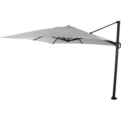 Siena Garden Ampelschirm Cirrus 350 Cm X 350 Cm Anthrazit Mit Kurbelmechanik
