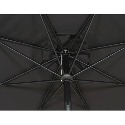 Siena Garden Marktschirm Isa Ø 300 Cm Anthrazit Mit Kurbelmechanik 6 Siena Garden Marktschirm Isa Ø 300 Cm Anthrazit Mit Kurbelmechanik – Bild 6