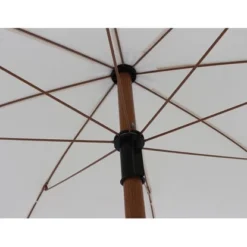 Siena Garden Marktschirm Maui Ø 180 Cm Natur Mit Schieber -Gartengeschäft 317453 L30525 4