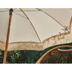 Siena Garden Marktschirm Maui Ø 180 Cm Natur Mit Schieber -Gartengeschäft 317453 L30525 8