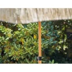 Siena Garden Marktschirm Maui Ø 180 Cm Natur Mit Schieber -Gartengeschäft 317453 L30525 9