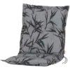 Siena Garden Xora Auflage Zu Sessel Bambus Grau Ca. 100x48x8 Cm
