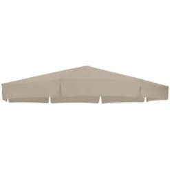 Sun Garden Ersatzbezug Zum Easy Sun Taupe Ø 350 Cm