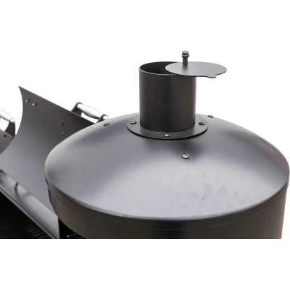 El Fuego Smoker Holzkohlegrill Kiona Schwarz 11 El Fuego Smoker Holzkohlegrill Kiona Schwarz – Bild 11