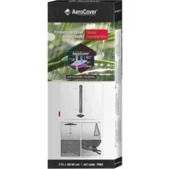 Aerocover Schutzhülle Für Mittelstockschirme 215 Cm X 30/40 Cm Anthrazit -Gartengeschäft 33 1346 796893 schutzhuel2