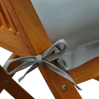 Indoba® 4 X Sitzkissen Premium 95°C Vollwaschbar Grau 50x50 Cm 3 Indoba® 4 X Sitzkissen Premium 95°C Vollwaschbar Grau 50x50 Cm – Bild 3